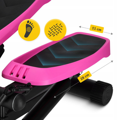 Степер  4FIZJO Evo Black/Pink - фото №2