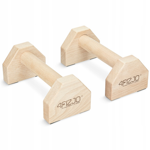 Купить Упоры для отжиманий  4FIZJO 25 см деревянные  в Киеве - фото №1