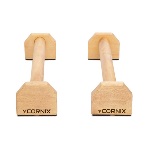 Упоры для отжиманий  Cornix 50 см деревянные удлиненные XR-0382 - фото №3