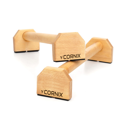 Упоры для отжиманий  Cornix 50 см деревянные удлиненные XR-0382 - фото №5