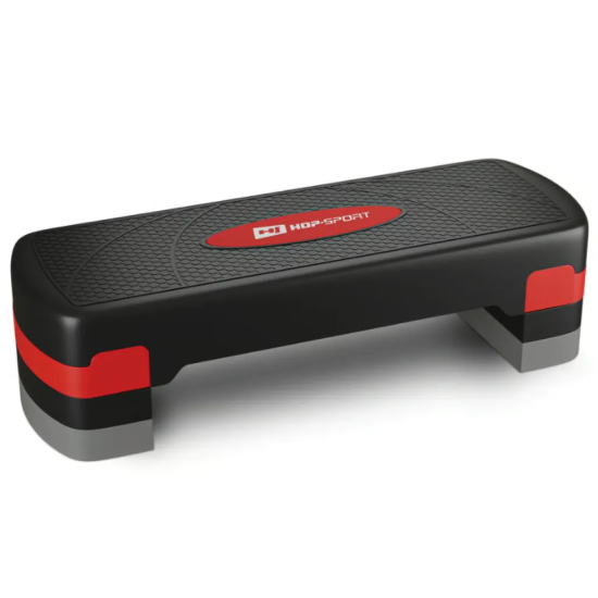 Купить Степ платформа  Hop-Sport HS-PP033AS 3-уровневая черно-красная в Киеве - фото №1