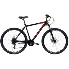 Велосипед Discovery RIDER AM DD 2022 29" (черно-красный)