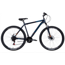Велосипед Discovery RIDER AM DD 2022 29" (темно-синий с оранжевым)