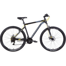 Велосипед Discovery Trek AM DD 2022 29" (черно-желтый)