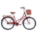 Велосипед  Dorozhnik Jade 26" 2021 (бордовый) - фото №1