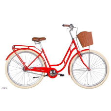 Велосипед Dorozhnik Retro 28" 2022 (оранжевый)