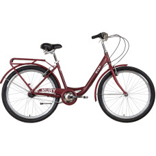 Велосипед Dorozhnik Ruby PH 26" 2022 (темно-красный)