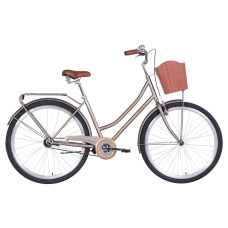 Велосипед Dorozhnik Topaz 28" 2021 (коричневый)