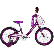 Велосипед Formula Cherry 18" 2022  (фіолетовий з білим)