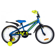 Велосипед Formula Wild 18" 2020 (синій із жовтим)