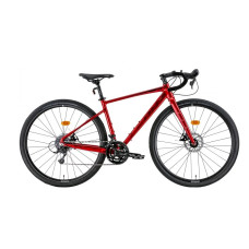 Велосипед Leon GR-90 DD 2022 28" (червоний з чорним)