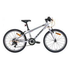 Велосипед Leon GO 7 speed Vbr 20" 2022 (серый с черным)