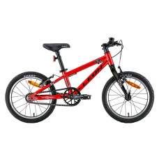 Велосипед Leon GO Vbr 16" 2022 (червоний з чорним)