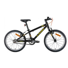 Велосипед Leon GO Vbr 18" 2022 (жовтий з чорним)