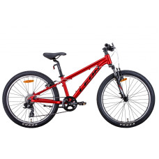 Велосипед Leon Junior AM DD 2021 24"(червоний)