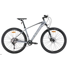 Велосипед Leon TN-60 AM Hydraulic lock out HDD 2022 29" (сірий з чорним та синім)