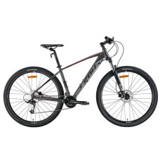 Велосипед Leon TN-70 AM Hydraulic lock out HDD 2022 29" (графитовый черный с красным)