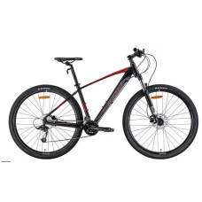 Велосипед Leon TN-70 AM Hydraulic lock out HDD 2022 29" (чорний з червоним)