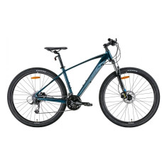 Велосипед Leon TN-80 AM Hydraulic lock out HDD 2022 29" (чорний з синім)