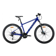 Велосипед Leon XC-80 AM Hydraulic lock out HDD 2022 27.5" (серый с синим)