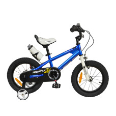 Велосипед RoyalBaby Freestyle 14" синий