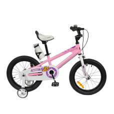 Велосипед RoyalBaby Freestyle 14" розовый
