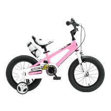 Велосипед RoyalBaby Freestyle 18" розовый