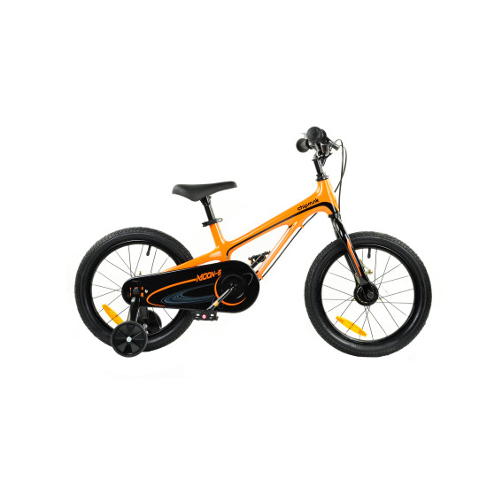 Велосипед  RoyalBaby Chipmunk MOON 18", оранжевый - фото №1