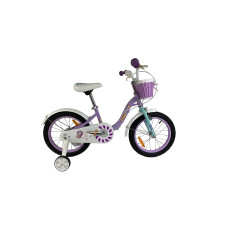 Велосипед RoyalBaby Chipmunk MM Girls 14" фиолетовый