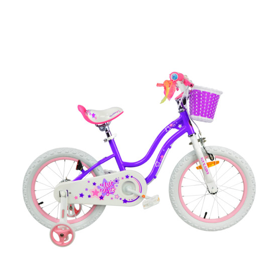 Купить Велосипед  RoyalBaby STAR GIRL 16" фиолетовый в Киеве - фото №1