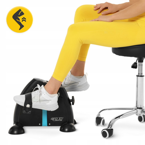 Велотренажер  4FIZJO Evo 2 в 1 для рук та ніг Black/Blue - фото №2