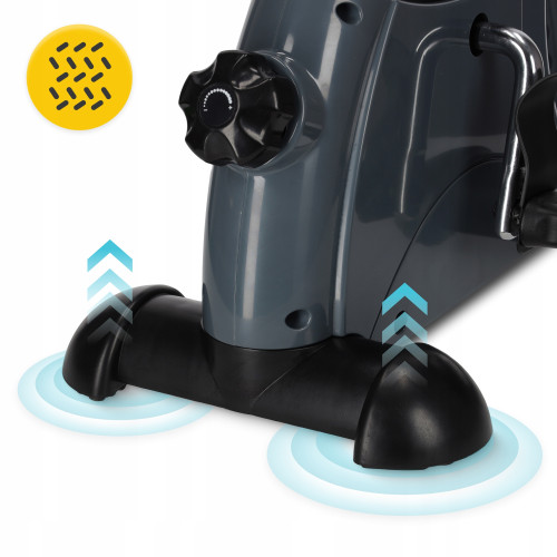 Велотренажер  4FIZJO Active 2 в 1 для рук та ніг Grey/Black - фото №5